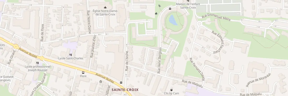 Plan du 17 Rue des Primevères au Mans
