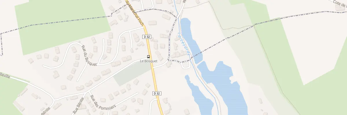 Plan du 95 Rte de la Lézarde à Notre-Dame-du-Bec