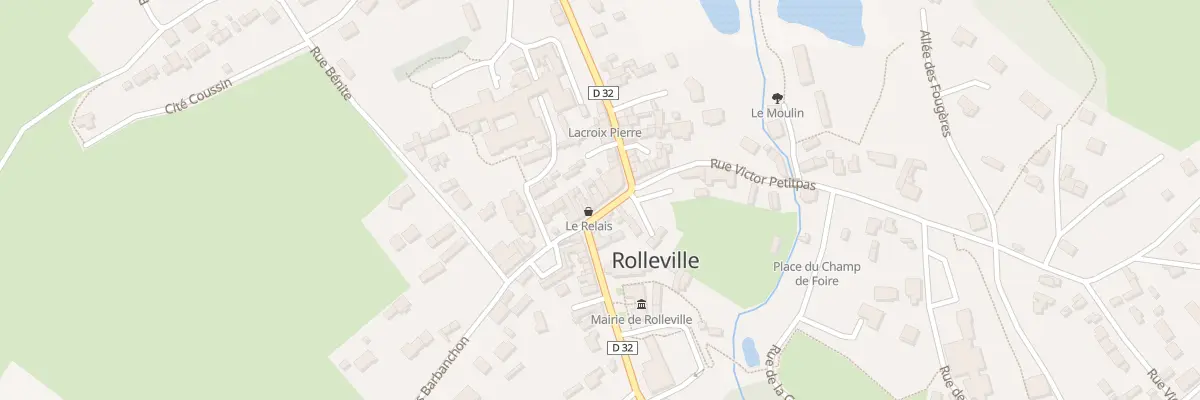 Plan du 6 Rue Abbé Maze à Rolleville