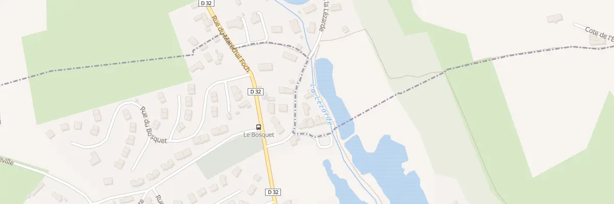 Plan du 91 Rte de la Lézarde à Notre-Dame-du-Bec