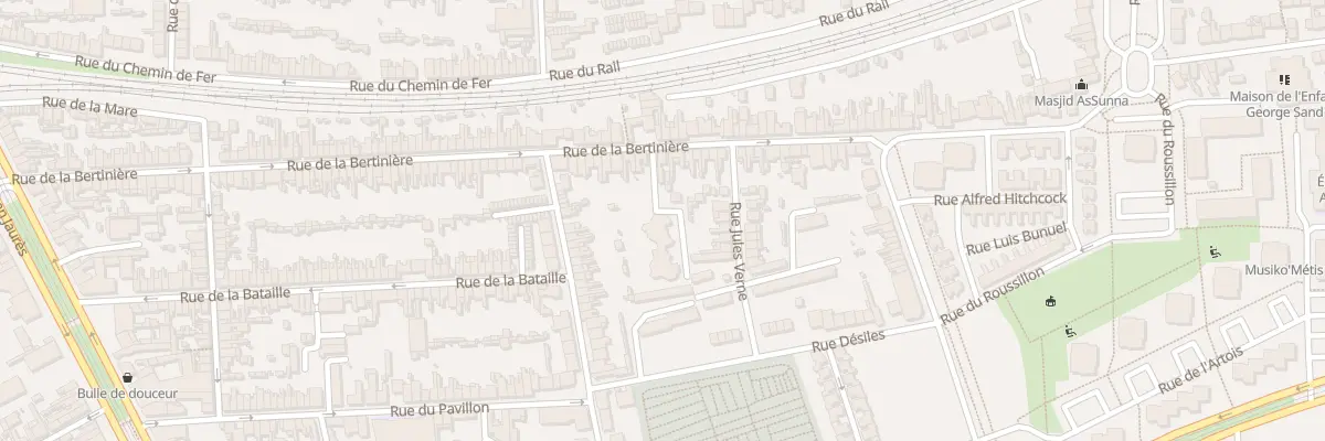 Plan du 130 Rue de la Bertinière au Mans