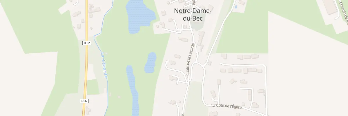 Plan du 48 Rte de la Lézarde à Notre-Dame-du-Bec