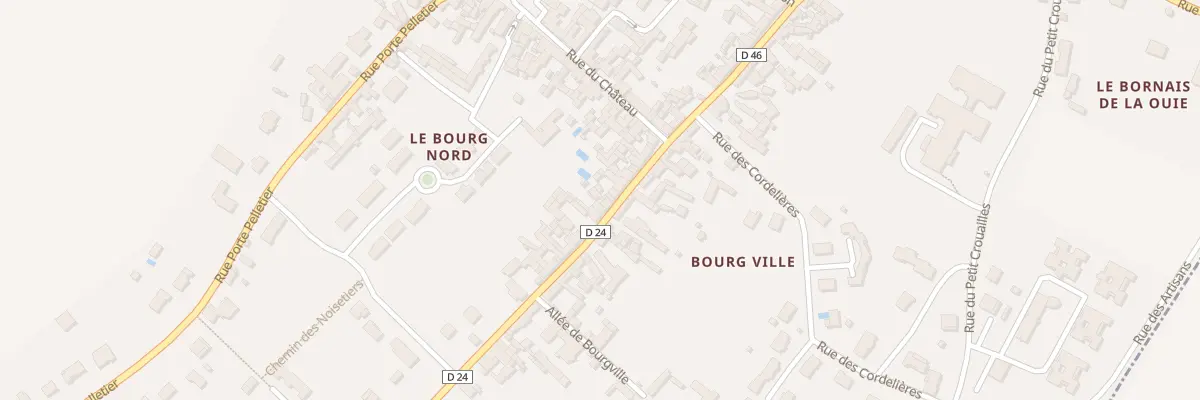 Plan du 14 Rue Porte de St Vincent à Monts-sur-Guesnes