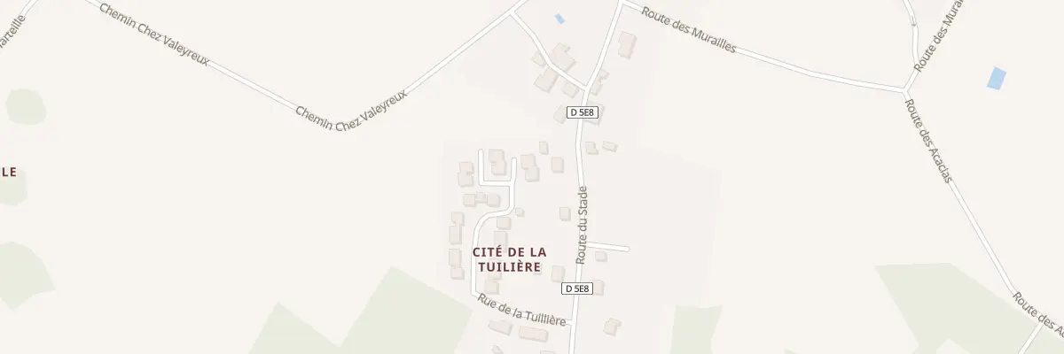 Plan du 31 Imp du Vallon à Saint Privat en Périgord