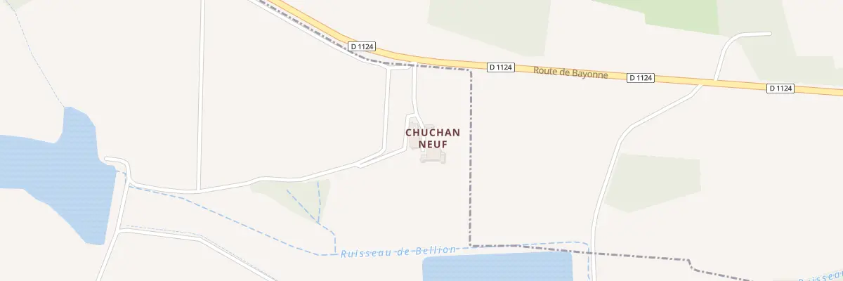 Plan du 5117 Ferme de Chuchan Neuf à Castillon-Debats