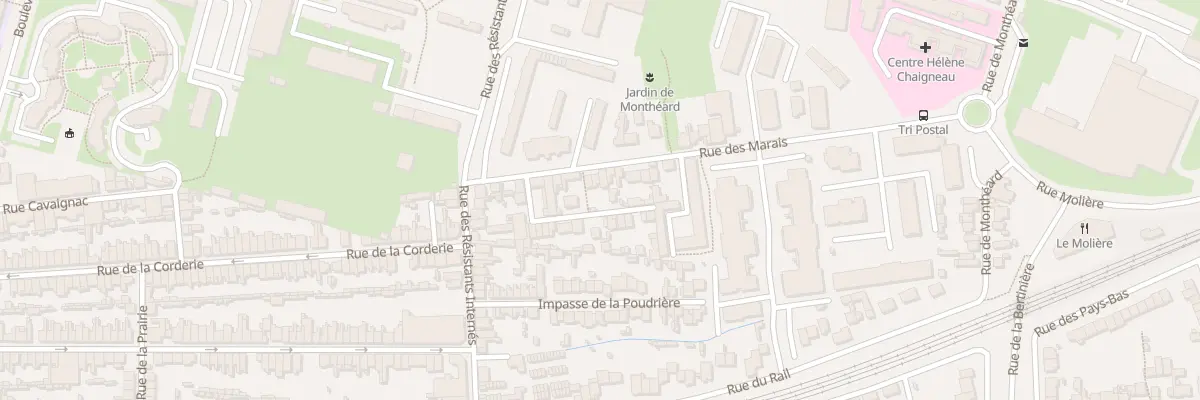 Plan du 26 Rue des Marais au Mans