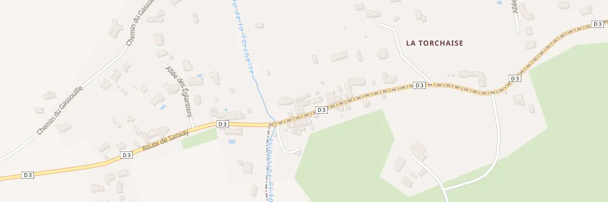 Plan du 24 Rte de Sanxay à Béruges