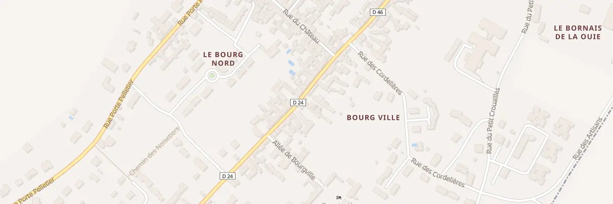 Plan du 11 Rue Porte de St Vincent à Monts-sur-Guesnes