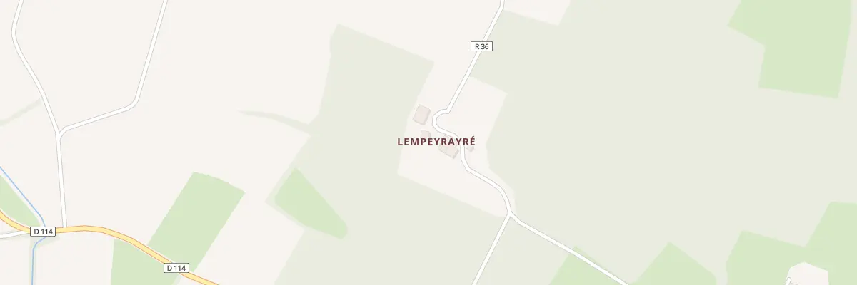 Plan du 5064 A Lempeyrayre à Fourcès
