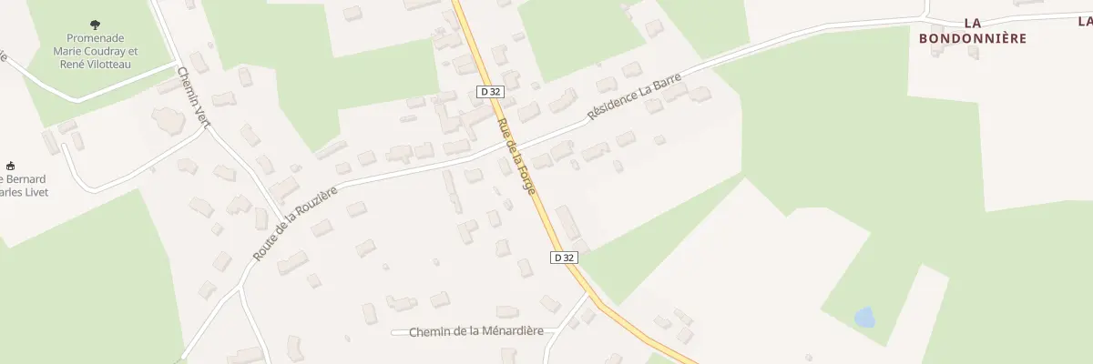 Plan du 2 Res La Barre à Saint-Ouen-en-Belin