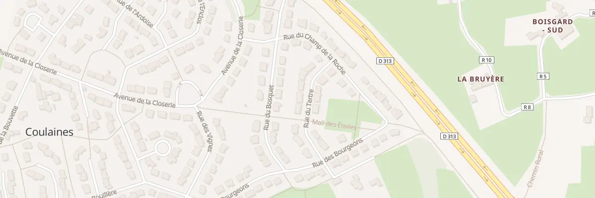 Plan du 10 Rue du Tertre à Coulaines