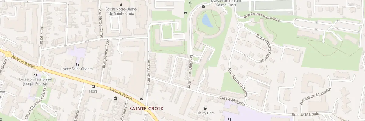 Plan du 18 Rue des Primevères au Mans