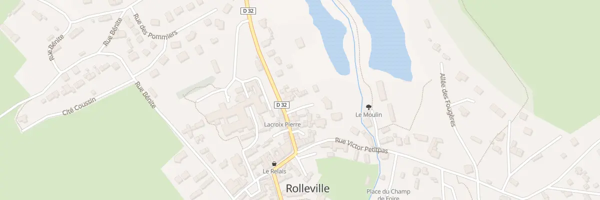 Plan du 22 Rue du Mal Foch à Rolleville