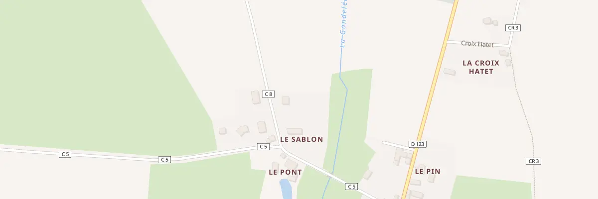 Plan du 5068 Le Sablon à Lucé-sous-Ballon