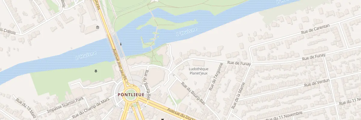 Plan du 5 Rue de Funay au Mans