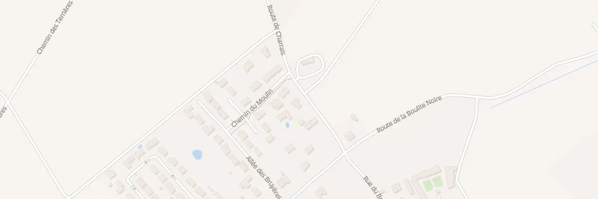 Plan du 5 Rte de Charrais à Yversay