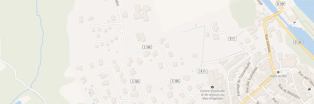 Plan du 454 Berge Nord au Mas-d’Agenais