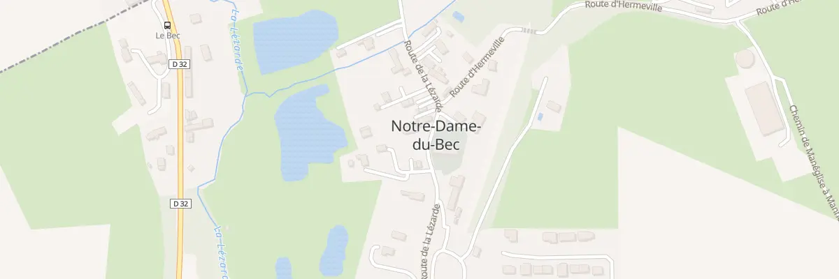 Plan du 32 Rte de la Lézarde à Notre-Dame-du-Bec