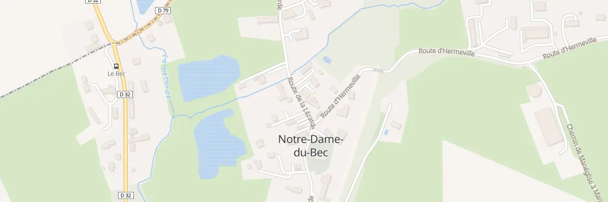 Plan du 21 Rte de la Lézarde à Notre-Dame-du-Bec