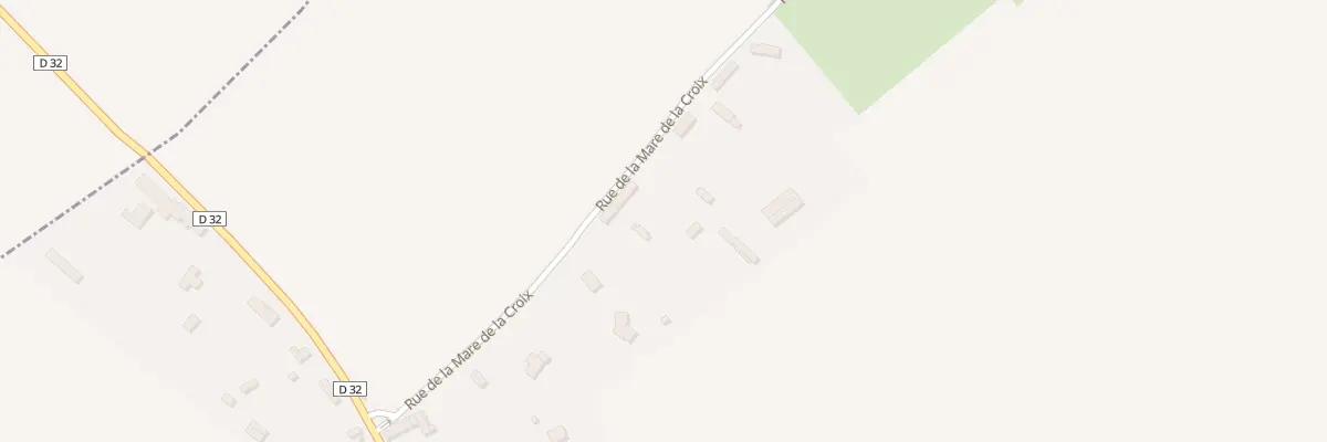 Plan du 13 Rue de la Mare de la Croix à Beaurepaire