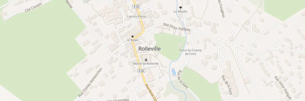 Plan du 2 Sen Sainte-Clotilde à Rolleville