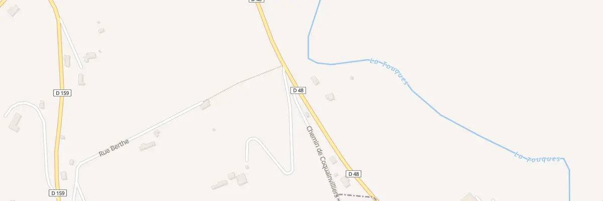 Plan du 1 Che de Coquainvilliers à Ouilly-le-Vicomte