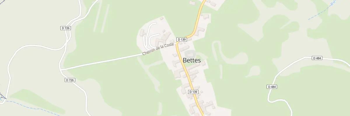 Plan du 5008 Caucagnou à Bettes