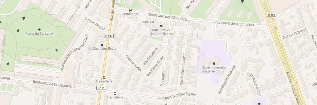 Plan du 31 Rue Pierre Puget au Mans