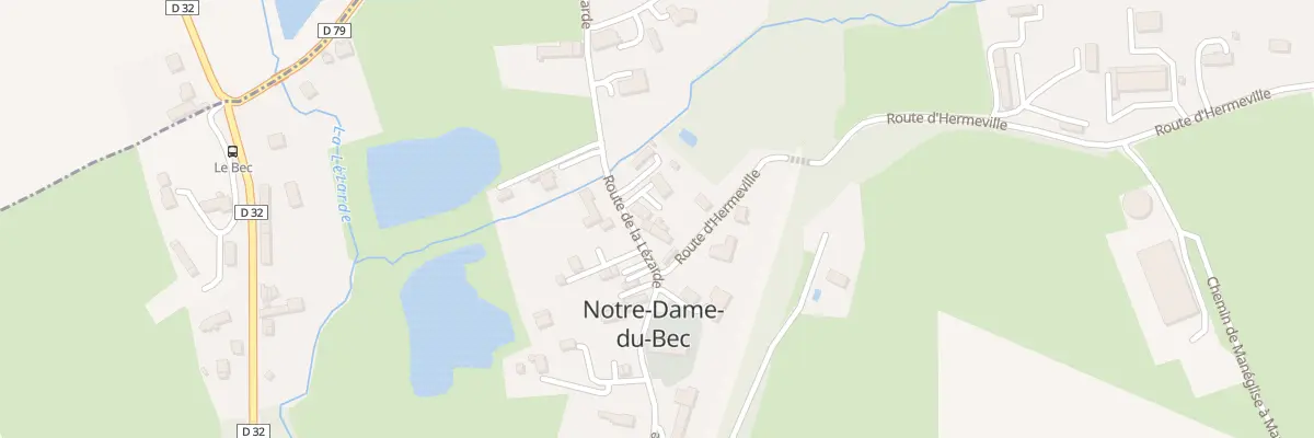 Plan du 19 Rte de la Lézarde à Notre-Dame-du-Bec