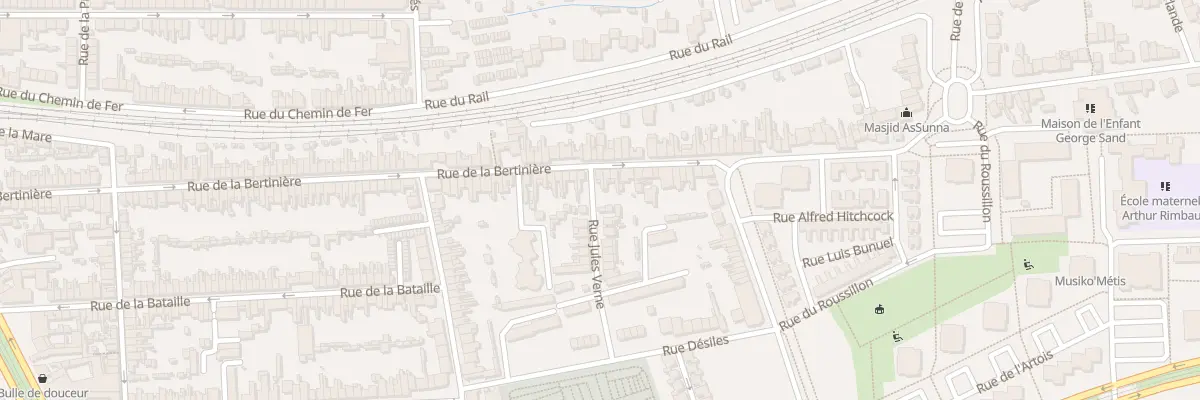 Plan du 146 Rue de la Bertinière au Mans