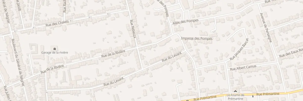 Plan du 104 Rue de la Rivière au Mans