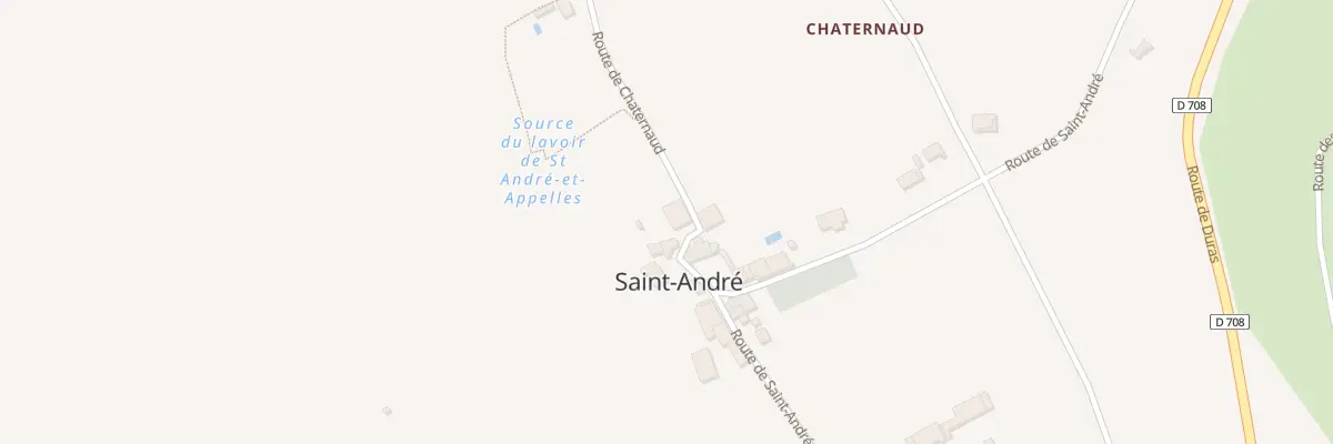 Plan du 112 Le Bourg à Saint-André-et-Appelles