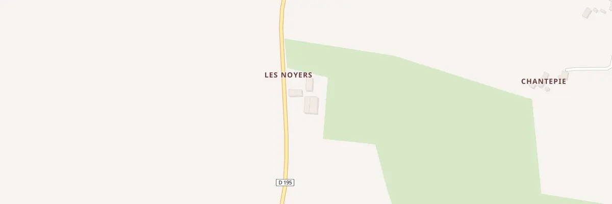 Plan du 1 Les Noyers à René