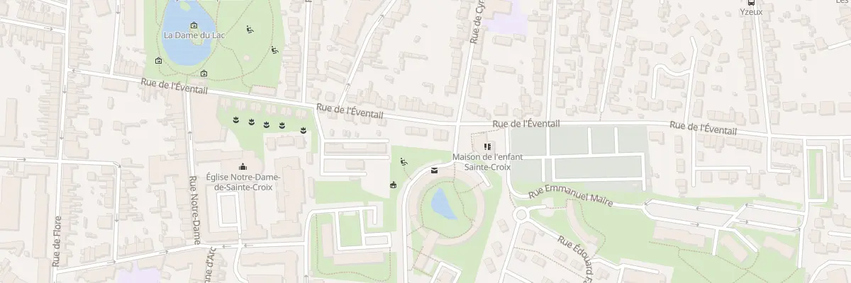 Plan du 78 Rue de l’Eventail au Mans