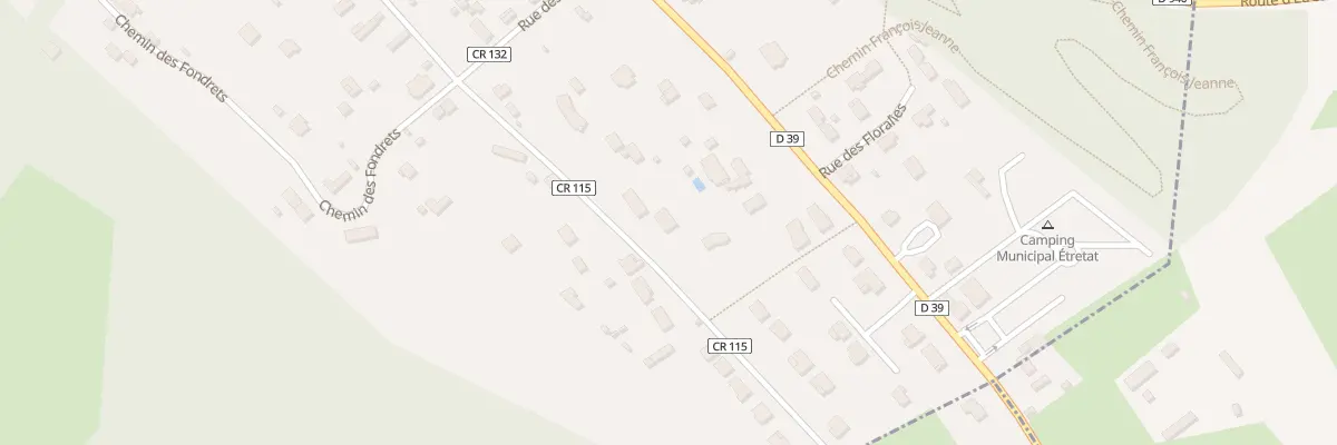 Plan du 11 Rue René Tonnetot à Étretat