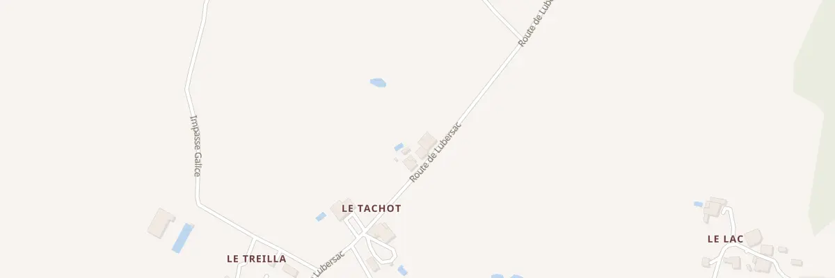Plan du 800 Rte de Lubersac à Saint-Sernin