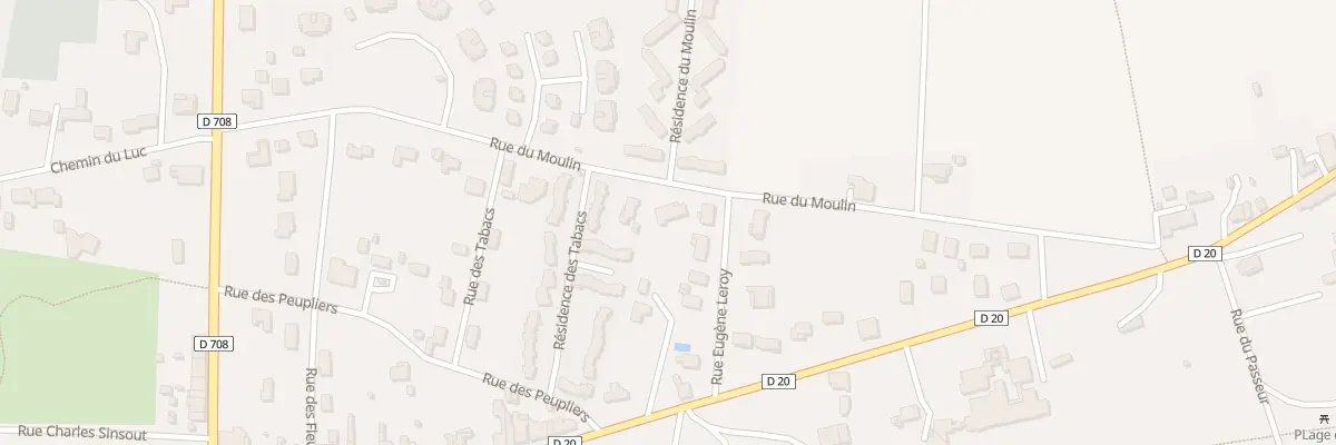 Plan du 21 Rue du Moulin à Port-Sainte-Foy-et-Ponchapt