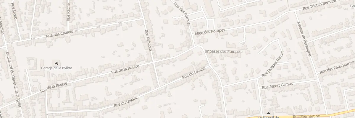 Plan du 110 Rue de la Rivière au Mans