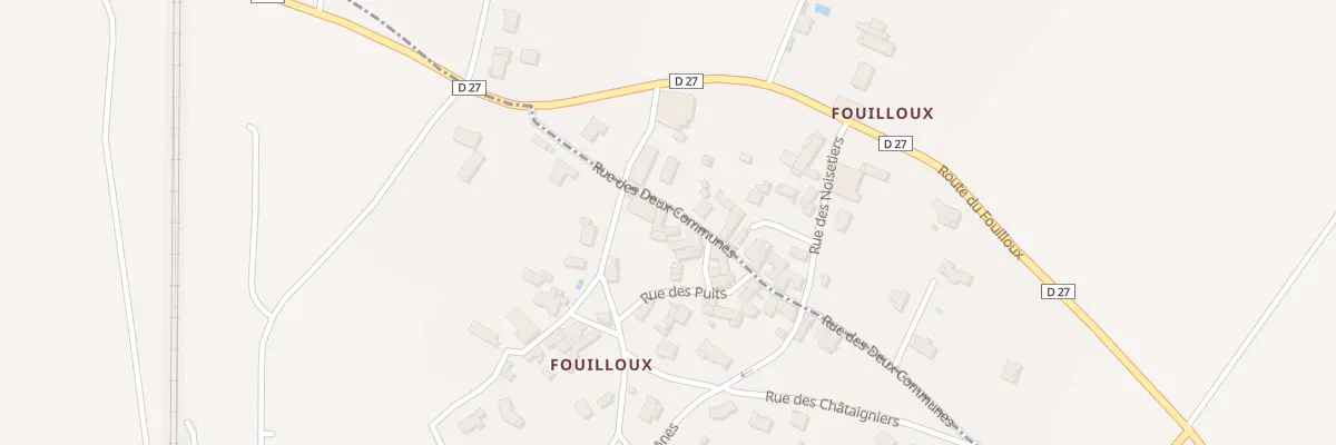 Plan du 15 Rue des Deux Communes à Marigny-Chemereau