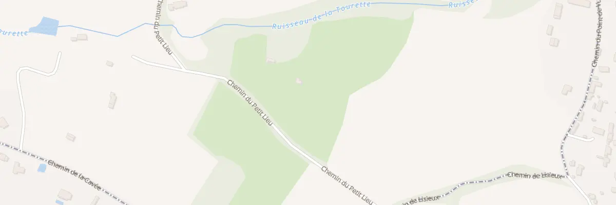 Plan de Che du Petit Lieu à Saint-Désir