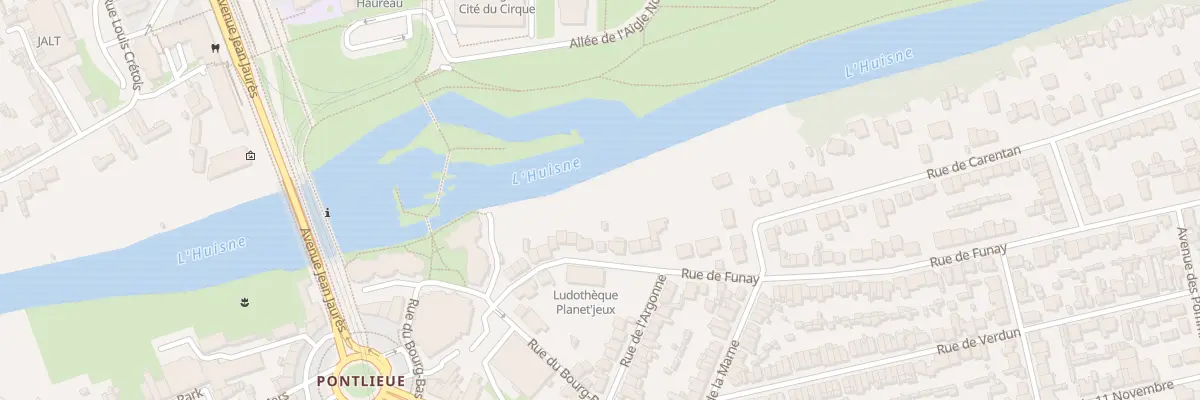 Plan du 17 Rue de Funay au Mans