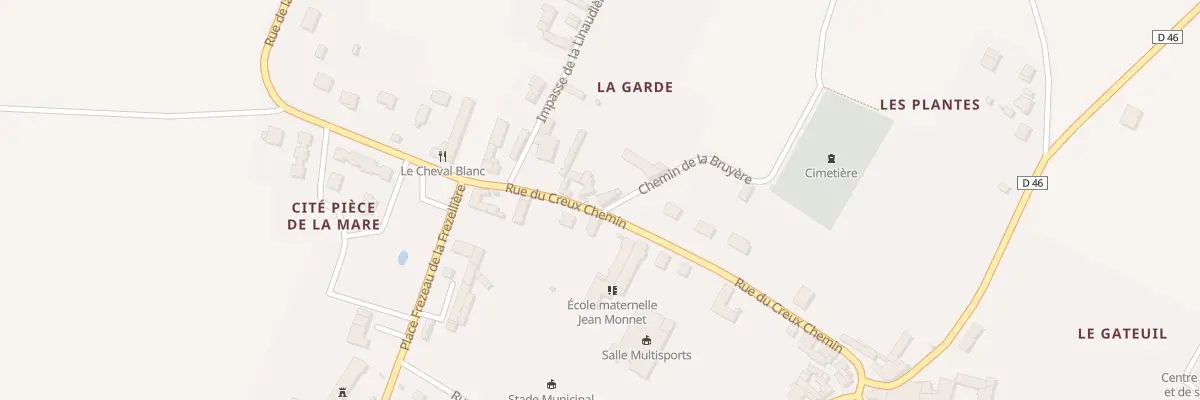 Plan du 5236 Rue du Creux Chemin à Monts-sur-Guesnes