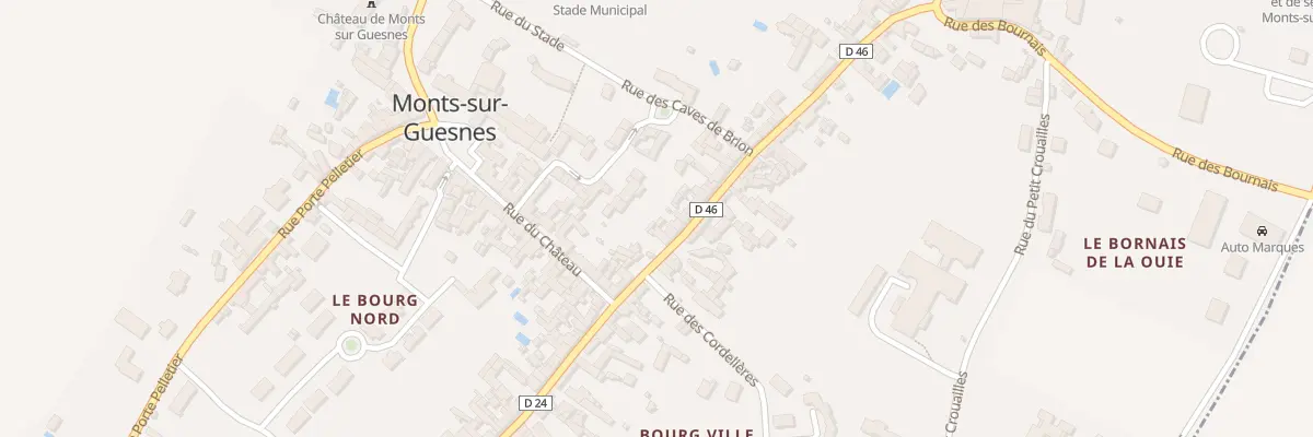 Plan du 32 Rue Saint Avertin à Monts-sur-Guesnes