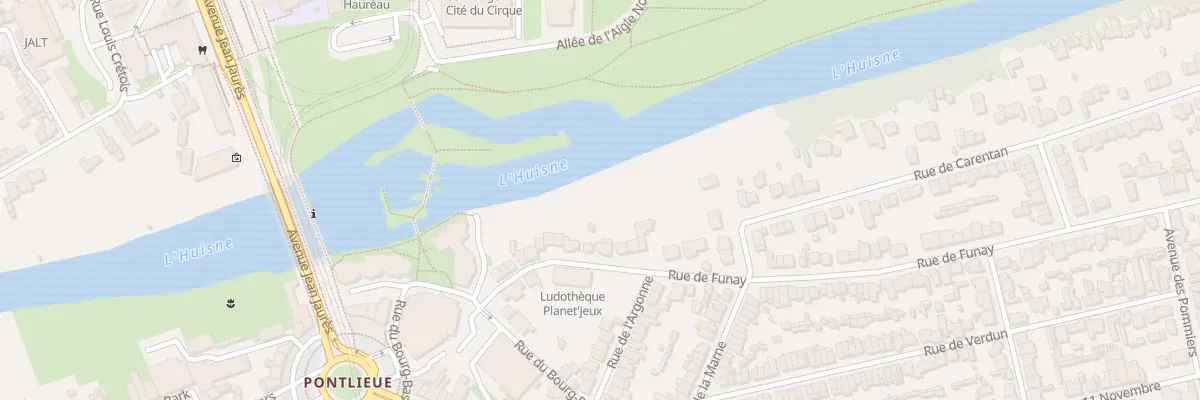 Plan du 19 Rue de Funay au Mans