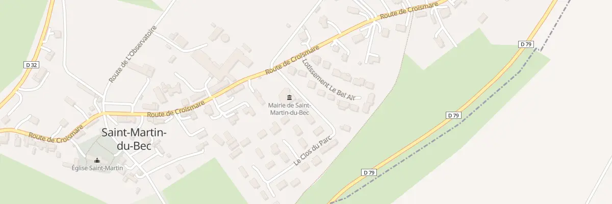 Plan du 24 Lot le Clos du Parc à Saint-Martin-du-Bec