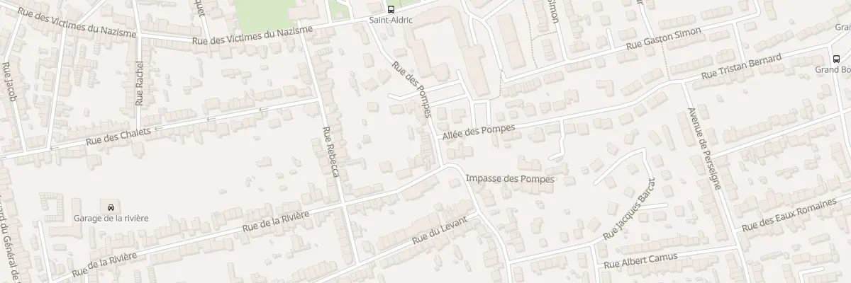 Plan du 11 Rue des Pompes au Mans