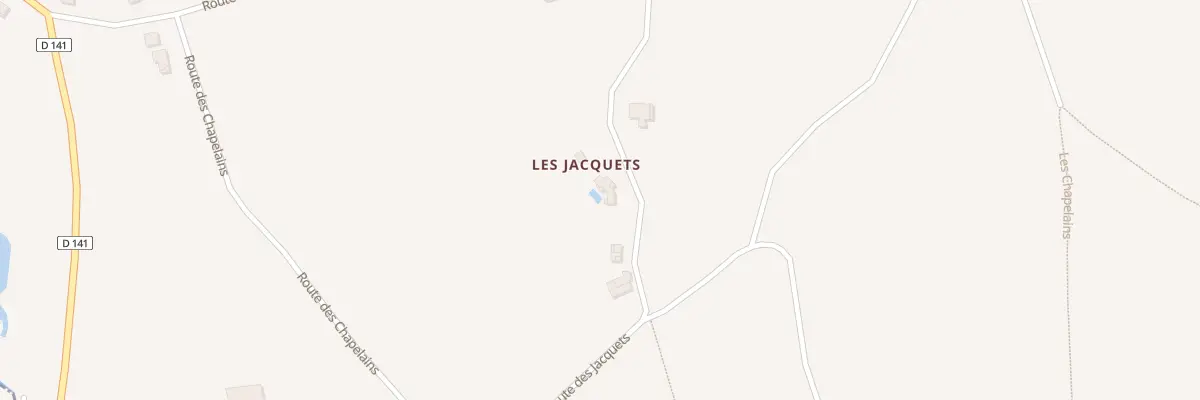 Plan du 141A Les Jacquets à Saint-André-et-Appelles