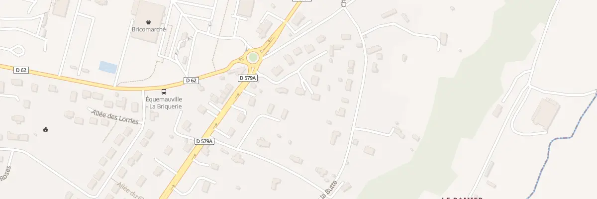 Plan du 4 Rue du Château d’Eau à Équemauville