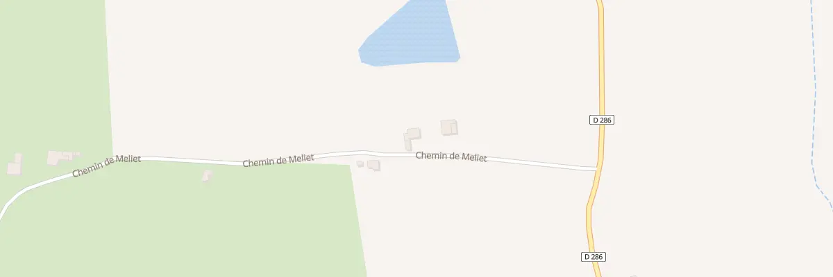 Plan du 224 Chem de Melliet à Troncens