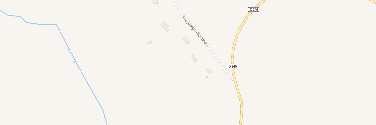 Plan du 58 Les Patis à Guerquesalles
